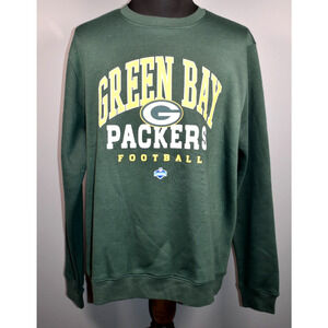 Green Bay Packers Licensed Scouting Combine Sweatshirt XL NFL Team Apparel NEW